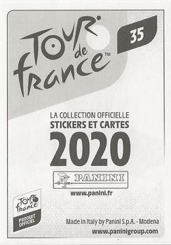 2020 Panini Tour de France #35 Clement Venturini Back